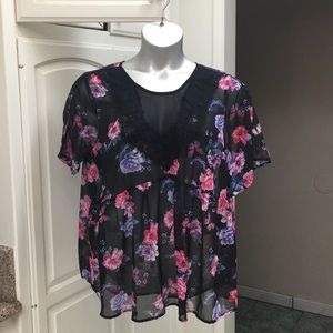 Torrid Sheer Top